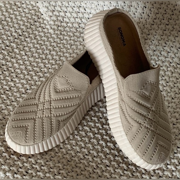 Sonoma Shoes - Sonoma Comfort Knit Women’s Goods For Life Slip-On Shoes Simangi Style; Size 6.5
